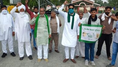 Farmers started moving towards Delhi