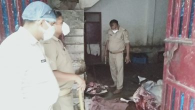 Police raided and found buffalo meat in large quantities