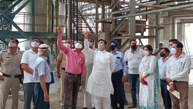 MLA Harvinder Kalyan supervised the renovation work of Sugar Mill