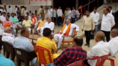 Wazirganj block chief celebrated victory with his colleagues