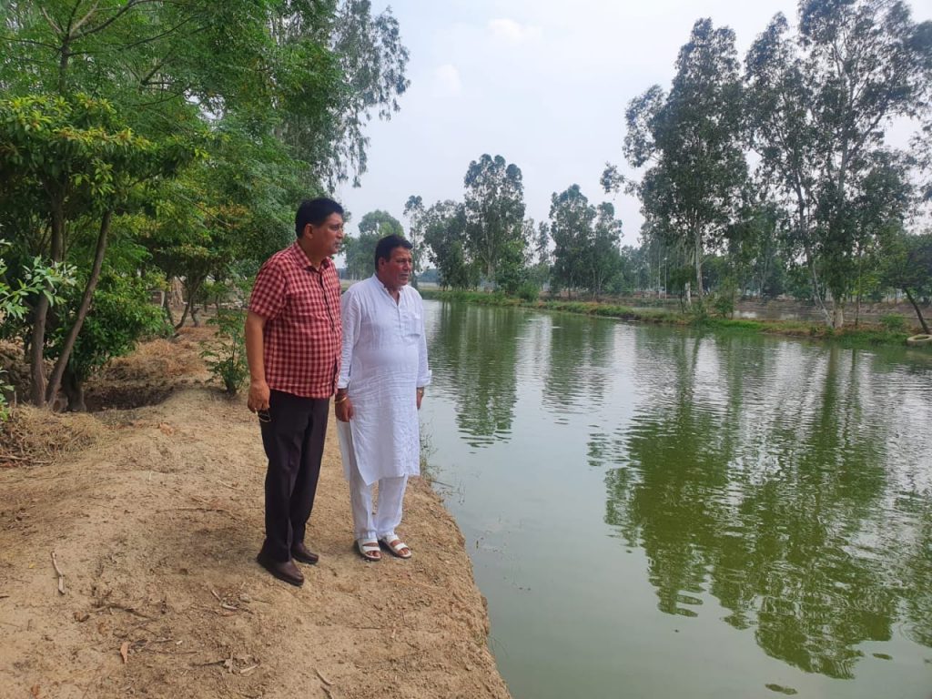 It is necessary to adopt RAS and Biofelac method under fish farming: Director Prem Singh Malik