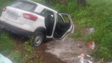 Bike rider died on the spot near Nurpur area Ahirpura