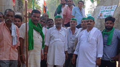 Farmers leave Dhampur with tractor rally for Ghazipur border