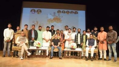 Former cricketer MP Gautam Gambhir attended the youth upliftment program TMU as the chief guest