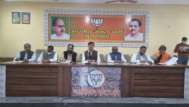 Organizational meeting of all the divisions of the district Moradabad