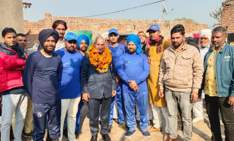 MLA Ramkumar Kashyap listened to people's problems in Bibipur