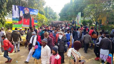 Lakhs of people celebrated Ram Rahim's birthday in Baghpat