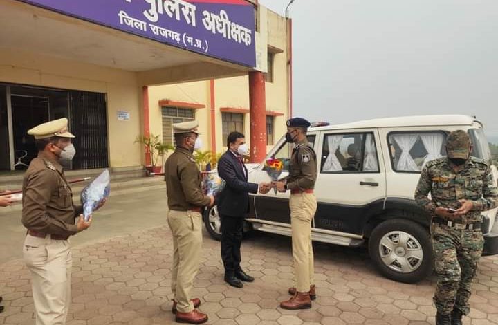 District visit of Inspector General of Police, Countryside Range,