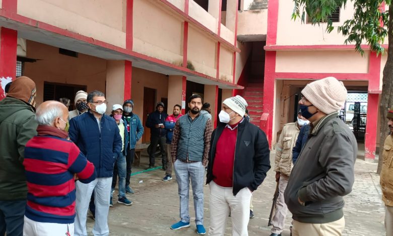 The Deputy Collector inspected the sites with the CO