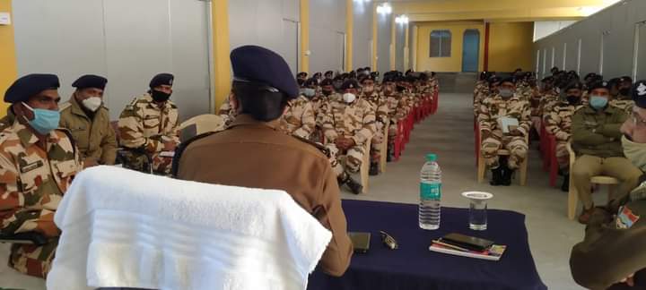 Beef was done to the police personnel to conduct the assembly elections