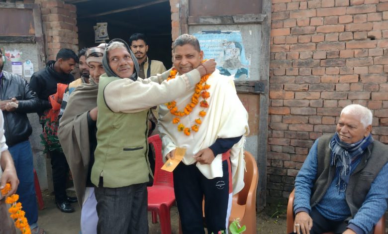 MLA candidate Om Kumar did public relations in rural areas