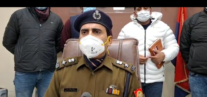Nahtaur police under the leadership of superintendent of police