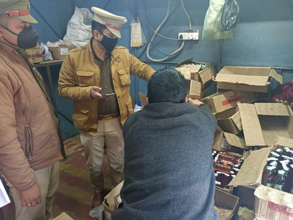 In view of the assembly elections, the Excise Department launched