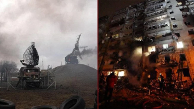 Russia created panic in Ukraine on the first day of war