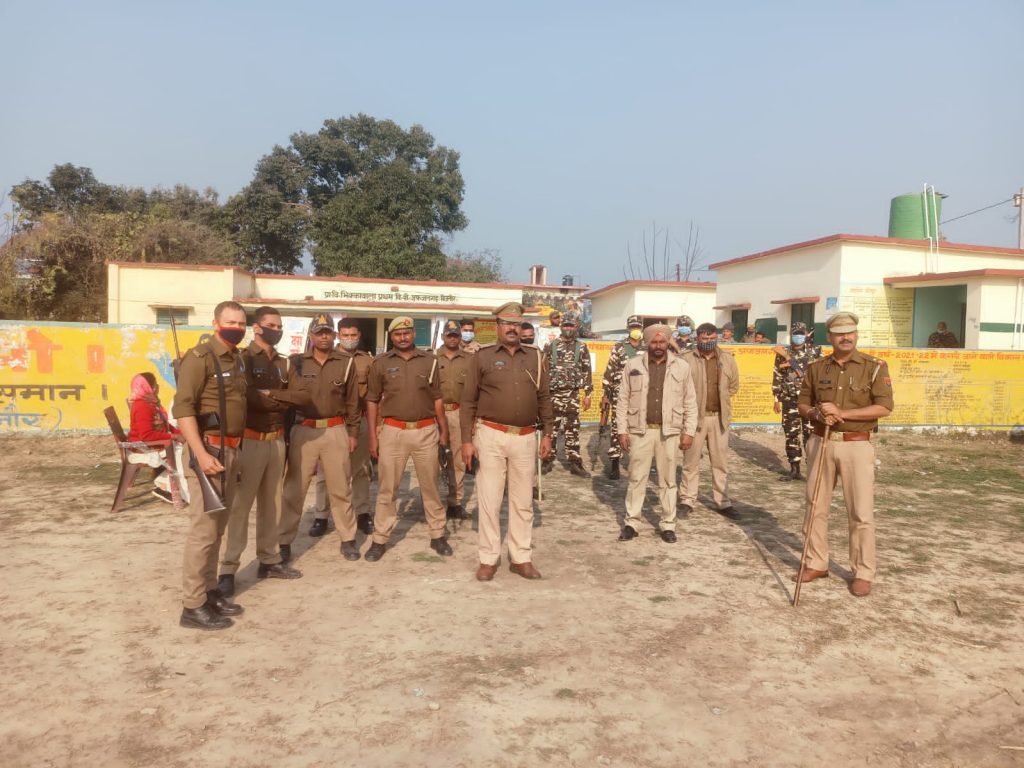 Polling concluded peacefully amidst tight vigil by police administration