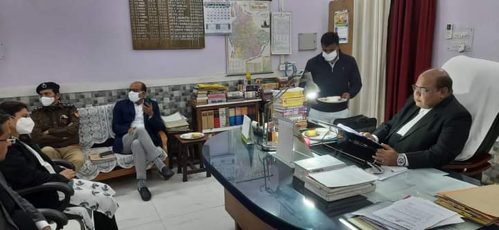 National Lok Adalat organized in courts and related departments