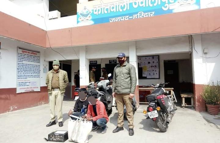 Jwalapur Police disclosed theft in the temple and closed house within just 24 hours