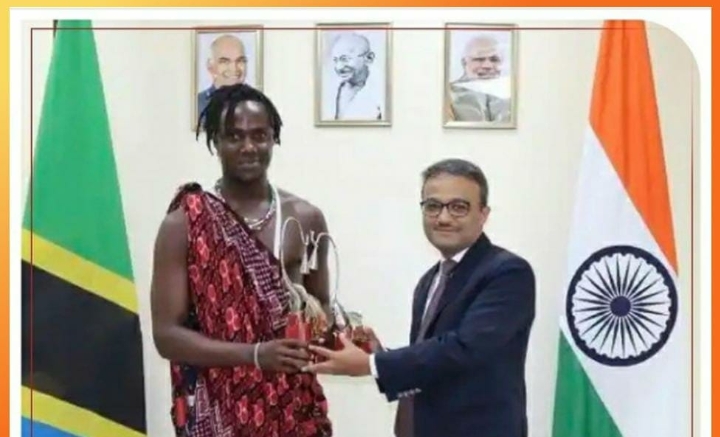 This man from Tanzania, whose social media is being followed by millions of Indians